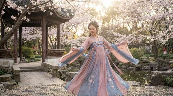 名器倒模古风汉服视频拍摄